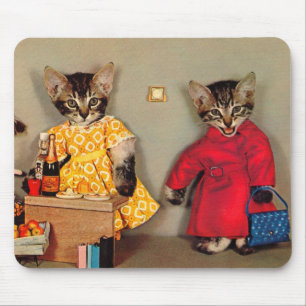 Katzenjammer und Kasse Mousepad