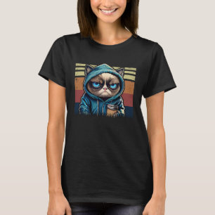 Katzenkaffee I Retro Katzen 13 T-Shirt