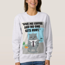 Katzenkaffee Sweatshirt