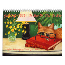 Katzenkalender 2026 "To Bee Or Not To Bee"