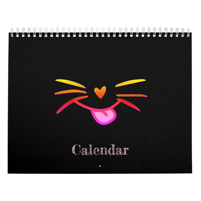  Katzenkalender Kalender (Titelbild)