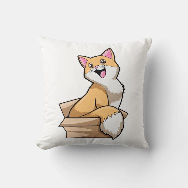 Katzenkasten Kissen (Vorderseite)