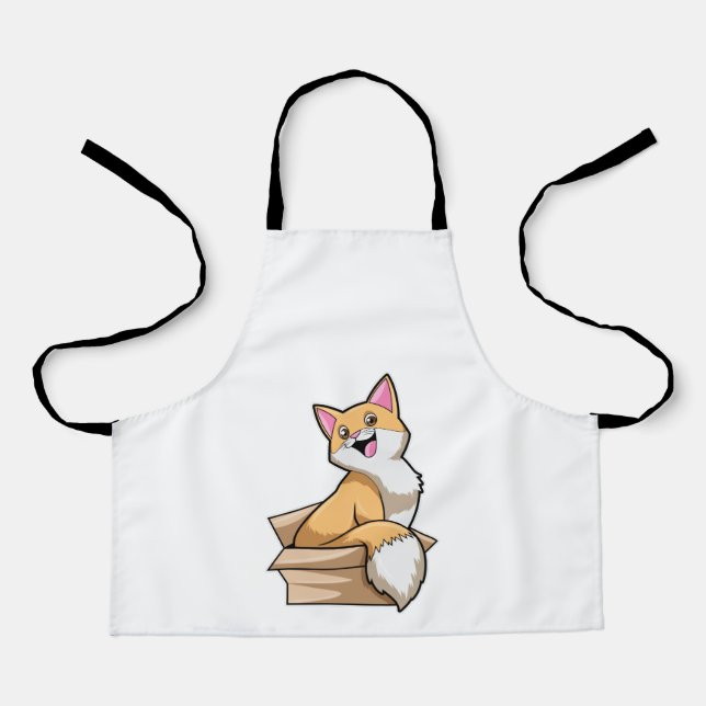 Katzenkasten Schürze (Vorderseite)