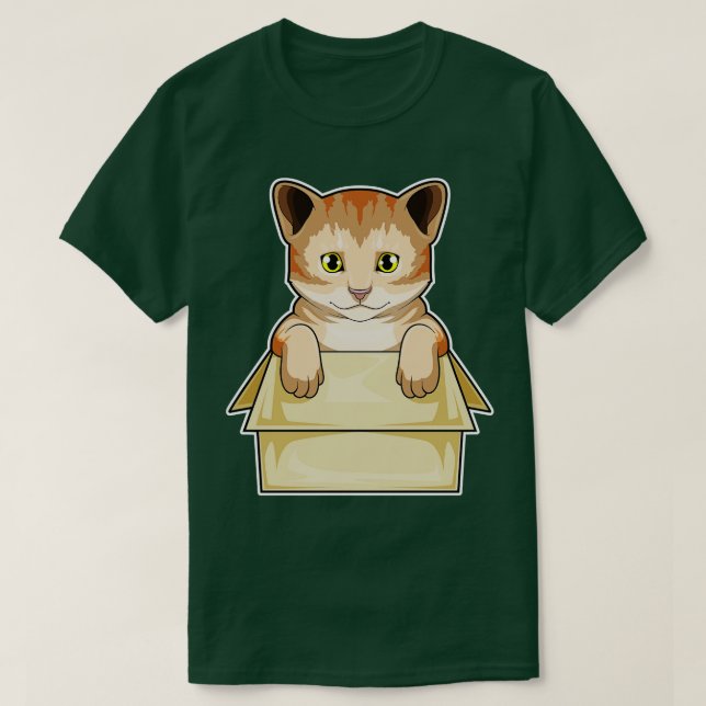 Katzenkasten T-Shirt (Design vorne)