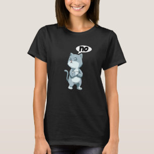 Katzenkater Streik Ärger Null Bock Keine Lust T-Shirt
