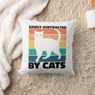 Katzenkätzchen Katzenjacke Funny Cat leicht abgele Kissen