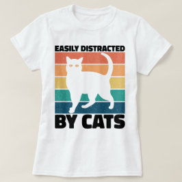 Katzenkätzchen Katzenjacke Funny Cat leicht abgele T-Shirt