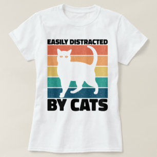 Katzenkätzchen Katzenjacke Funny Cat leicht abgele T-Shirt