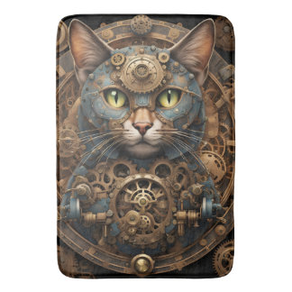 Katzenkatze AI art Bath Mat Badematte