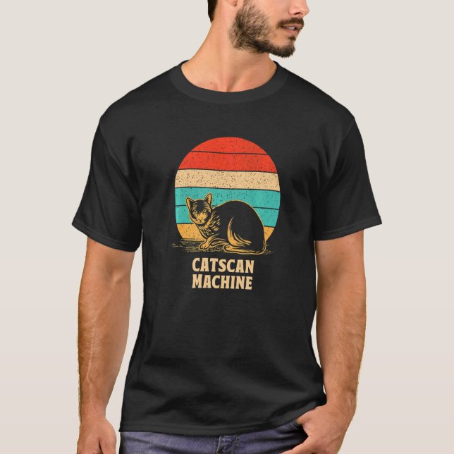 Katzenkatze Kätzchen Spaß Medizinisches Personal T-Shirt (Vorderseite)