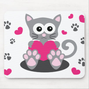 Katzenkatze niedlich mousepad