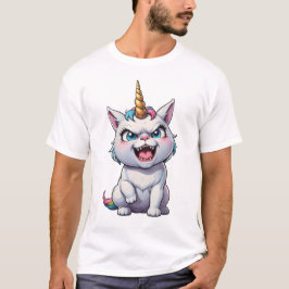 Katzenkatze, niedliche, lustige, wütende Katze T-Shirt