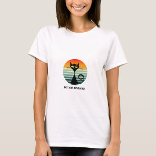 Katzenkatze Sunset - Beste Katze Mama je T-Shirt