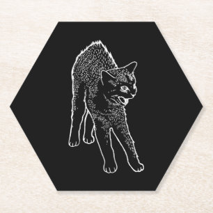 Katzenkatze Untersetzer