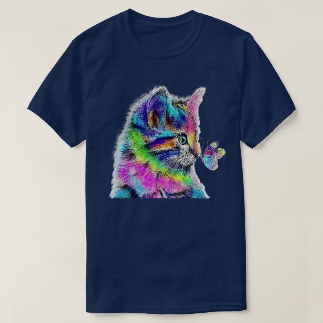 Katzenkatzenjunge T-Shirt (Design vorne)