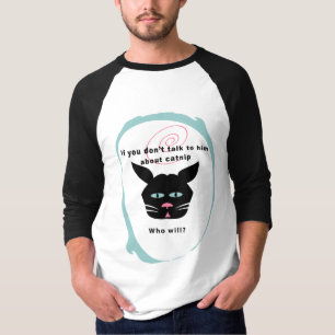 Katzenkatzenminzen-Spaßgespräch zu Ihrem Katze T-Shirt