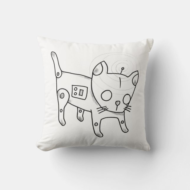 Katzenkissen Kissen (Vorderseite)