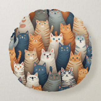 Katzenkissen Rundes Kissen