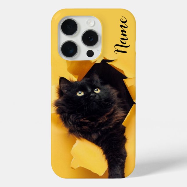 Katzenklassel mit dem Namen Ihrer Haustiere Case-Mate iPhone Hülle (Rückseite)