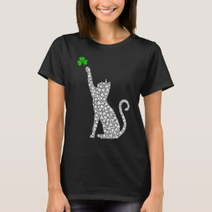Katzenklee Kleeblatt St. Patrick's Day Irisches Ca T-Shirt