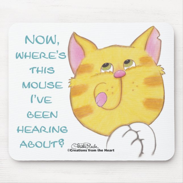 Katzenklumpen Mousepad (Vorne)