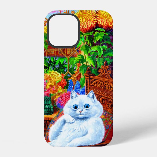 Katzenkolleg Meister iPhone 12 Hülle (Rückseite)