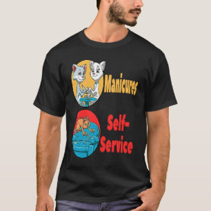 Katzenkrallen schneiden Maniküre für eine Katze Ka T-Shirt