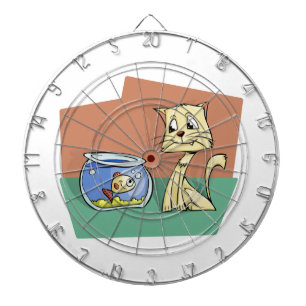 Katzenkratzer Dartscheibe