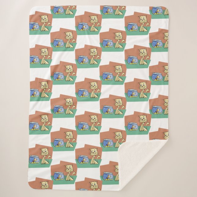 Katzenkratzer Sherpadecke (Vorderseite)