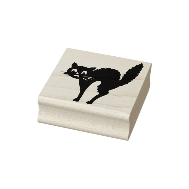 Katzenkunst-Briefmarke Gummistempel (Stempel)