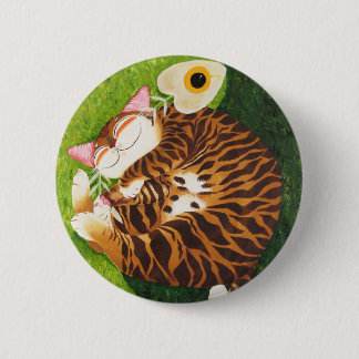 Katzenkunst - perfekte Harmonie Button