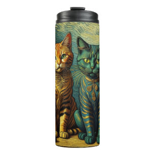Katzenkunstwärmer Thermosbecher
