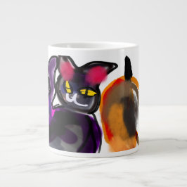 Katzenkürbis Jumbo-Tasse