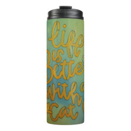 Katzenleben Thermosbecher