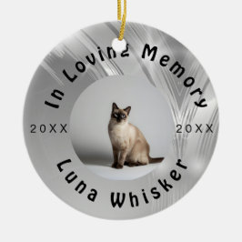 Katzenleben-Timeline-Foto-Memory-Art Keramik Ornament