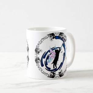Katzenleuchter Kaffeetasse