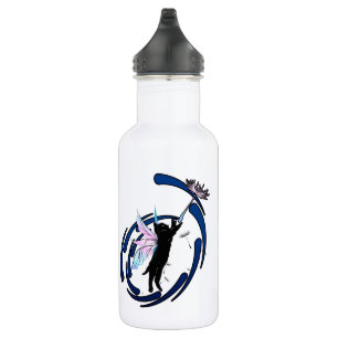 Katzenleuchter Trinkflasche