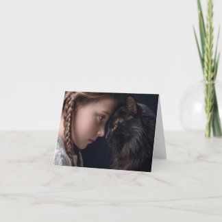 Katzenliebhaber Dankeskarte