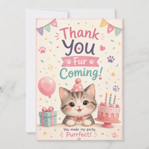 Katzenliebhaber Geburtstag Danke Karten