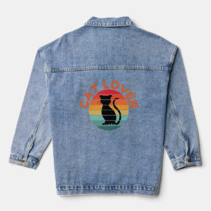 KATZENLIEBHABER JEANSJACKE