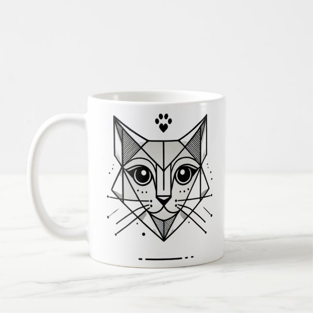 Katzenliebhaber Kaffeetasse (Links)