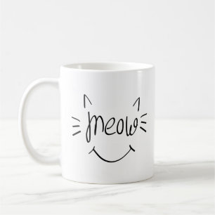 Katzenliebhaber Meow Kaffeetasse