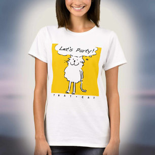 Katzenliebhaber-Partyzeit T-Shirt