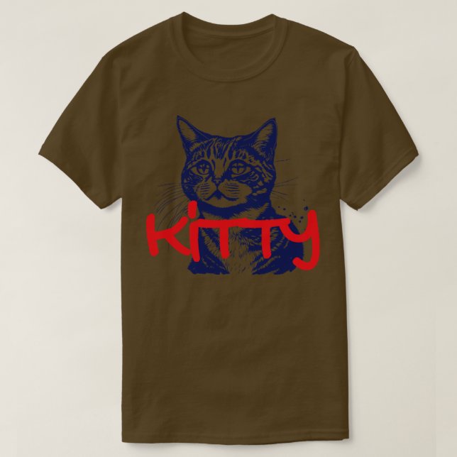 Katzenliebhaber T-Shirt (Design vorne)