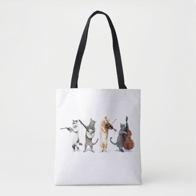 Katzenliebhaber Tasche (Vorderseite)