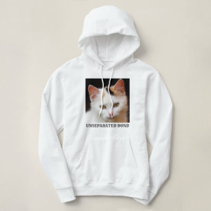 Katzenliebhaber Weiß und benutzerdefiniertes Schwa Hoodie