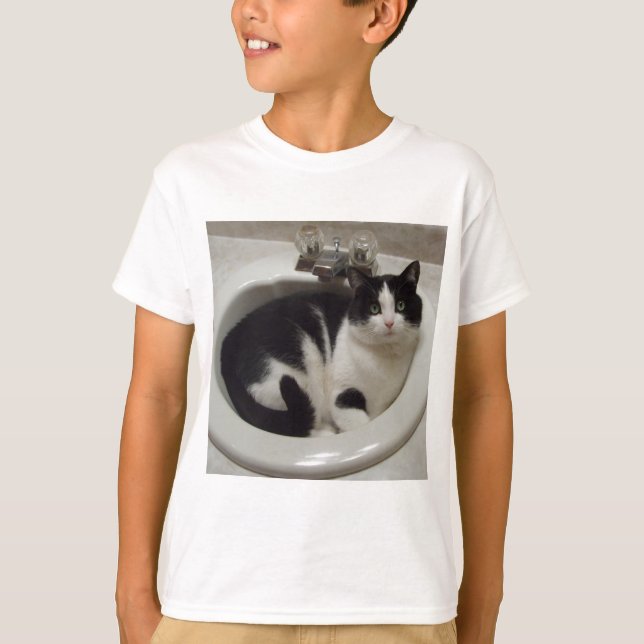 Katzenliebhaberfreude T-Shirt (Vorderseite)