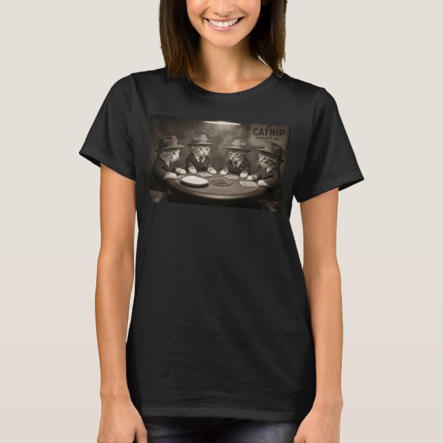 Katzenmafia T-Shirt (Vorderseite)