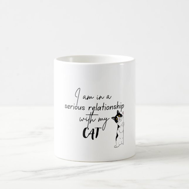 Katzenmagen-Ideen für Katzenliebhaber Kaffeetasse (Mittel)