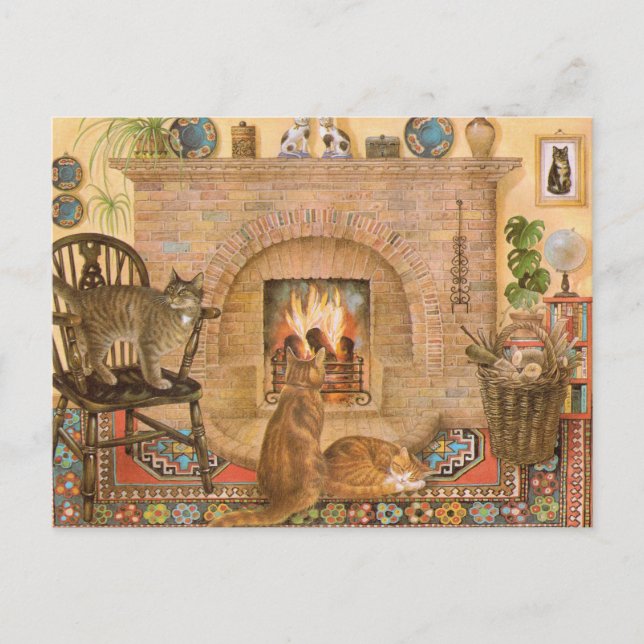 Katzenmaler Postkarten (Vorderseite)